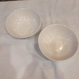 Set of 2 PFALTZGRAFF Off White USA Cereal Bowls 5.75" Diameter Gently Used
